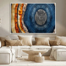 Abstract Tree Rings Wall Art Canvas Print – Modern Wood by MyGreatCanvas | Canvas Wall Art Prints | Photo Prints & Wall Decor