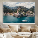Amalfi Coast Wall Art – Framed Italian Seaside Canvas by MyGreatCanvas | Canvas Wall Art Prints | Photo Prints & Wall Decor