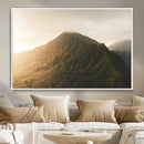 Mountain Wall Art – Framed Sunset Landscape Canvas Artwork, by MyGreatCanvas | Canvas Wall Art Prints | Photo Prints & Wall Decor