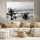 Tropical Coastline Wall Art Canvas Print – Framed Palm Trees by MyGreatCanvas | Canvas Wall Art Prints | Photo Prints & Wall Decor