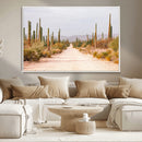 Desert Cactus Wall Art Canvas Print – Framed Southwestern by MyGreatCanvas | Canvas Wall Art Prints | Photo Prints & Wall Decor
