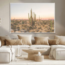 Desert Cactus Wall Art Canvas Print – Framed Desert Art by MyGreatCanvas | Canvas Wall Art Prints | Photo Prints & Wall Decor