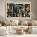 Yayoi Kusama Art Print Canvas – Abstract Mount Fuji Japanese