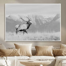 Elk Wildlife Wall Art Canvas Print – Framed Mountain Elk Art by MyGreatCanvas | Canvas Wall Art Prints | Photo Prints & Wall Decor