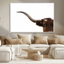 Longhorn Wall Art Canvas Print – Framed Western Cow Texas by MyGreatCanvas | Canvas Wall Art Prints | Photo Prints & Wall Decor