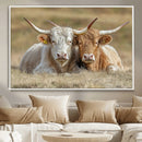 Cow Wall Art Canvas Print – Framed Rustic Animal Decor with by MyGreatCanvas | Canvas Wall Art Prints | Photo Prints & Wall Decor
