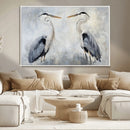 Heron Wall Art Wall Art Canvas Print, Framed Bird Canvas by MyGreatCanvas | Canvas Wall Art Prints | Photo Prints & Wall Decor