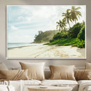 Relaxing Beach Wall Art Canvas Print – Framed Ocean View Art by MyGreatCanvas | Canvas Wall Art Prints | Photo Prints & Wall Decor