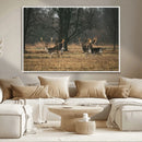 Deer Wall Art Canvas Print – Framed Rustic Wildlife Art by MyGreatCanvas | Canvas Wall Art Prints | Photo Prints & Wall Decor
