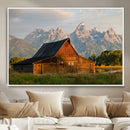 Rustic Barn Wall Art Canvas Print – Framed Western Landscape by MyGreatCanvas | Canvas Wall Art Prints | Photo Prints & Wall Decor