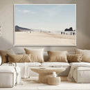 Minimalist Beach Wall Art Canvas Print – Framed Coastal by MyGreatCanvas | Canvas Wall Art Prints | Photo Prints & Wall Decor