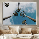 Tropical Palm Trees Wall Art Canvas Print Framed California by MyGreatCanvas | Canvas Wall Art Prints | Photo Prints & Wall Decor