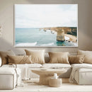 Twelve Apostles Wall Art Canvas Print – Framed Coastal