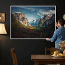 Yosemite National Park Canvas Wall Art – Framed Mountain by MyGreatCanvas | Canvas Wall Art Prints | Photo Prints & Wall Decor