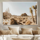Joshua Tree Desert Landscape Canvas Wall Art – Barren by MyGreatCanvas | Canvas Wall Art Prints | Photo Prints & Wall Decor
