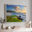 Pebble Beach Golf Links Wall Art Canvas Print – Iconic