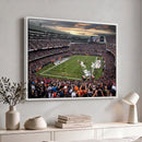 Chicago Bears Soldiers Field Wall Art Canvas Print – Framed