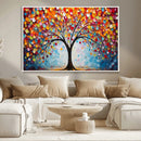 Vibrant Tree of Life Canvas Wall Art – Colorful Abstract by MyGreatCanvas | Canvas Wall Art Prints | Photo Prints & Wall Decor