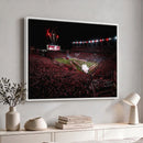 William Brice Stadium Wall Art Print – Baseball Game Room