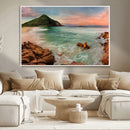 Coastal Landscape Wall Art Canvas Print – Rocky Shore and by MyGreatCanvas | Canvas Wall Art Prints | Photo Prints & Wall Decor