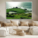Coastal Golf Course Wall Art Canvas Print – Scenic Green by MyGreatCanvas | Canvas Wall Art Prints | Photo Prints & Wall Decor