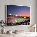 Dooley Stadium Wall Art, Sports Arena Canvas Print, Dooley