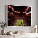 Tennessee Neyland Stadium Wall Art, Sports Arena Canvas