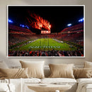 Jordan-Hare Football Stadium Wall Art Canvas Print, Football by MyGreatCanvas | Canvas Wall Art Prints | Photo Prints & Wall Decor