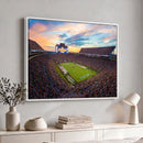 Jordan-Hare Stadium Wall Art Canvas Print, Football Stadium