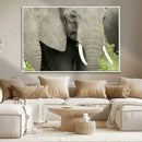 Wild Elephant Wall Art Canvas Print by MyGreatCanvas | Canvas Wall Art Prints | Photo Prints & Wall Decor