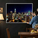 Atlanta Skyline Wall Art Canvas Print – Modern Cityscape by MyGreatCanvas | Canvas Wall Art Prints | Photo Prints & Wall Decor