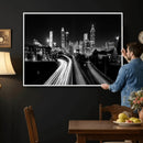 Atlanta Skyline Wall Art Canvas Print, Atlanta Downtown by MyGreatCanvas | Canvas Wall Art Prints | Photo Prints & Wall Decor