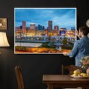 Baltimore Skyline Wall Art Canvas Print, Baltimore Downtown by MyGreatCanvas | Canvas Wall Art Prints | Photo Prints & Wall Decor