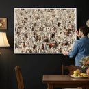 Abstract Longhorn Wall Art Canvas Print - Farm Animal by MyGreatCanvas | Canvas Wall Art Prints | Photo Prints & Wall Decor