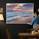Ocean Sunset Wall Art Canvas Print – Coastal Beach by MyGreatCanvas | Canvas Wall Art Prints | Photo Prints & Wall Decor