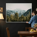 Mountain Forest Wall Art Canvas Print, Alpine Landscape by MyGreatCanvas | Canvas Wall Art Prints | Photo Prints & Wall Decor