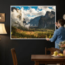 Yosemite Valley River Wall Art Canvas Print by MyGreatCanvas | Canvas Wall Art Prints | Photo Prints & Wall Decor