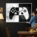 Abstract Gaming Controller Wall Art Canvas Print by MyGreatCanvas | Canvas Wall Art Prints | Photo Prints & Wall Decor