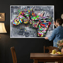 Graffiti Gaming Canvas Wall Art For Bedroom - Gaming Wall by MyGreatCanvas | Canvas Wall Art Prints | Photo Prints & Wall Decor