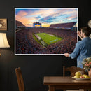 Auburn Stadium Sunset Wall Art Canvas Print, Jordan Hare by MyGreatCanvas | Canvas Wall Art Prints | Photo Prints & Wall Decor