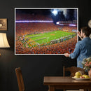 Clemson Football Stadium Wall Art Canvas Print, College by MyGreatCanvas | Canvas Wall Art Prints | Photo Prints & Wall Decor