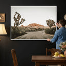 Joshua Tree Desert Wall Art Canvas Print, Minimal by MyGreatCanvas | Canvas Wall Art Prints | Photo Prints & Wall Decor