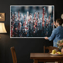 Winter Heather Wall Art Canvas Print, Frosted Floral Nature by MyGreatCanvas | Canvas Wall Art Prints | Photo Prints & Wall Decor