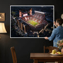 Oklahoma Memorial Stadium - Gaylord Memorial Stadium Wall by MyGreatCanvas | Canvas Wall Art Prints | Photo Prints & Wall Decor