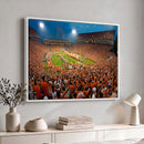 Clemson Tigers Memorial Stadium Wall Art Canvas Print