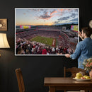 Donald W. Reynolds Razorback Stadium Wall Art Canvas Print – by MyGreatCanvas | Canvas Wall Art Prints | Photo Prints & Wall Decor