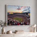 Donald W. Reynolds Razorback Stadium Wall Art Canvas Print –