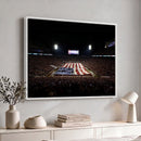Oklahoma Memorial Stadium Wall Art Canvas Print – Oklahoma