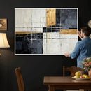 Gold Abstract Wall Art Canvas Print, Modern Luxury Geometric by MyGreatCanvas | Canvas Wall Art Prints | Photo Prints & Wall Decor