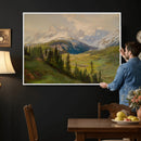 Konrad Petrides View From Mount Helm Wall Art Canvas Print - by MyGreatCanvas | Canvas Wall Art Prints | Photo Prints & Wall Decor